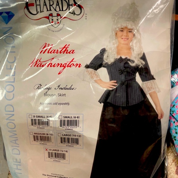 Kids size 12/14 Martha Washington costume or Colonial Woman - Picture 1 of 1